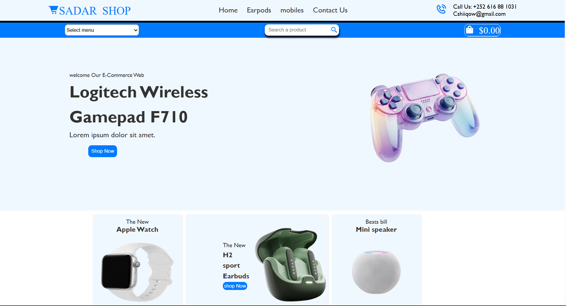 E-Commerce Website